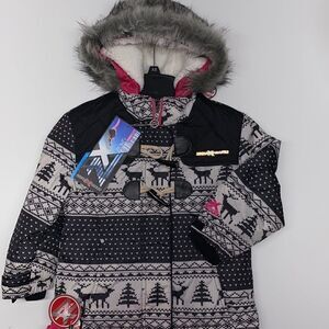 🔥Zeroxposur coat jacket kids girls XS (4-5)+ head band New